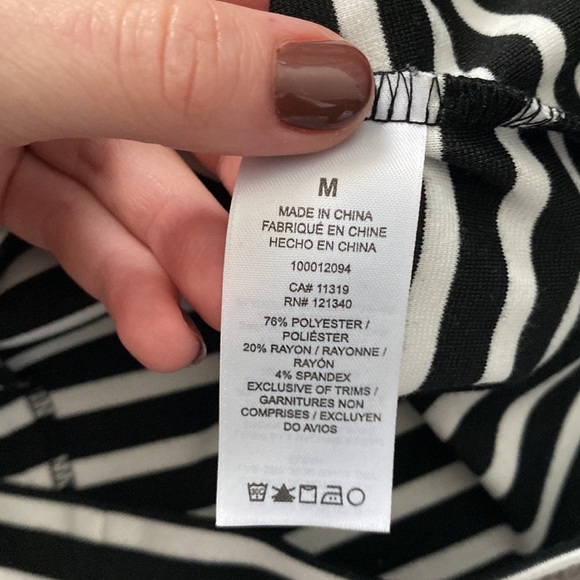 Striped Bodycon Dress - Picture 4 of 5